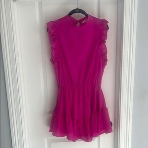 Pink Ruffled Dress